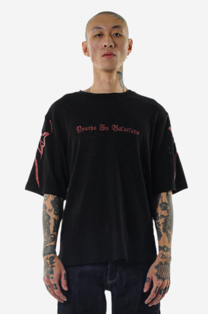 BACK SEAL S/S TEE - Youths In Balaclava