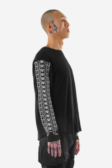 SILVER SPINE L/S TEE - Youths In Balaclava